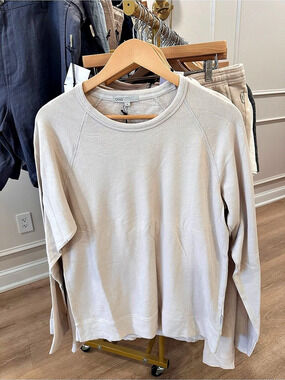 NWT Onia Slub Terry Crewneck Sweater